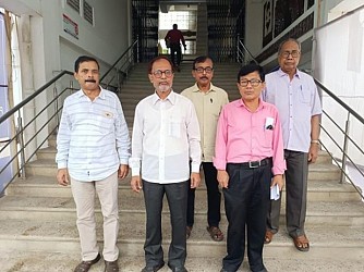 CPI-M delegation team met DM West Vishal Kumar, raised various demands related to public issues. TIWN Pic May 18