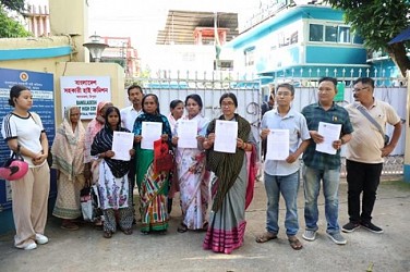 Protest held over Bangladesh issue. TIWN Pic July 25