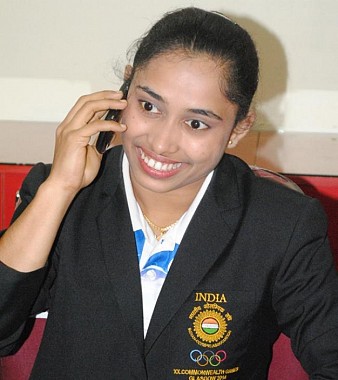 TIWN felicitates Dipa Karmakar on August 6, 2014