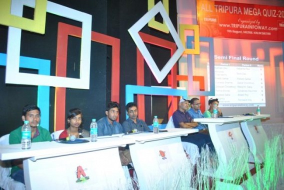 All Tripura Mega Quiz 2015  Agartala Aug 9