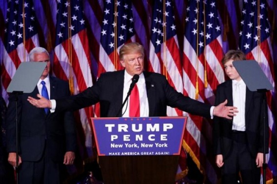 Being US President 'big burden on the family': Trump