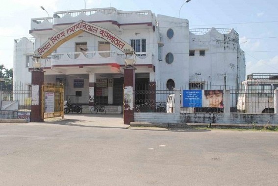 Kamalpur : BSM Hospital in worst condition, bad odours causing more misery : Cleaning is not done properly