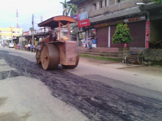 CM's visiting Udaipur on 6th Sept : PWD wakes up to repair roads