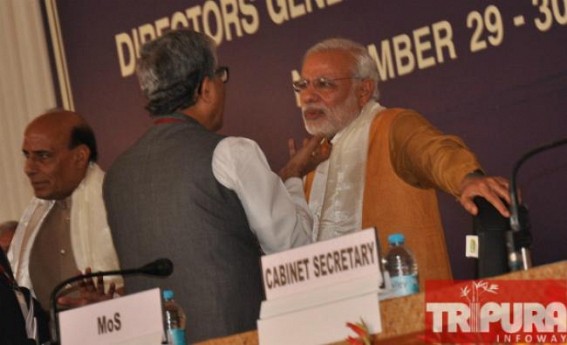 PM Modiâ€™s earlier denial on Secretariat visit  : Manikâ€™s repeated requests to break ice today ?