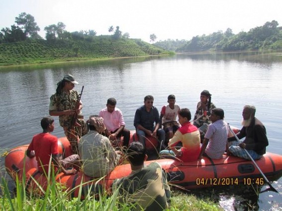 Tripura's largest ever destruction of Ganja (cannabis) Plantation, Narcotics in Sonamura : Exemplary success of joint team led by SDM Sonamura, BSF  Commander : Rs. 45 crores Ganja destroyed