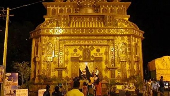 Udaipur Youth Club celebrating Diamond Jubilee Durga Puja