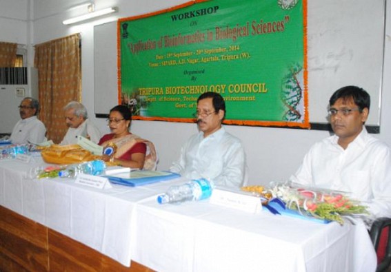 Workshop on application of Bioinformatics in Biological Sciences held