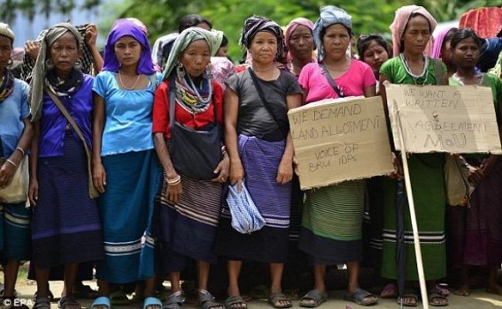 Displaced Reangs demand Kasmiri Pandit like status