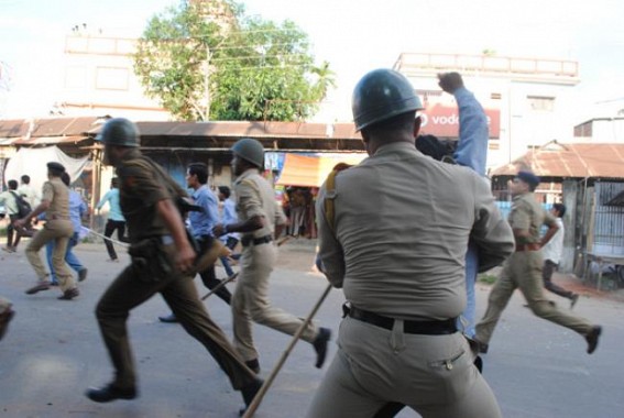 SFI-NSUI faceoff: Inaction of Police fuelled chaos : Clashes between SFI and NSUI turned MBB college area into battlefield: 8 injured