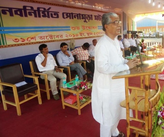Manik breaks silence after 5 months over Rs. 50 crore MGNREGA scam : Scared of CBI probe ?