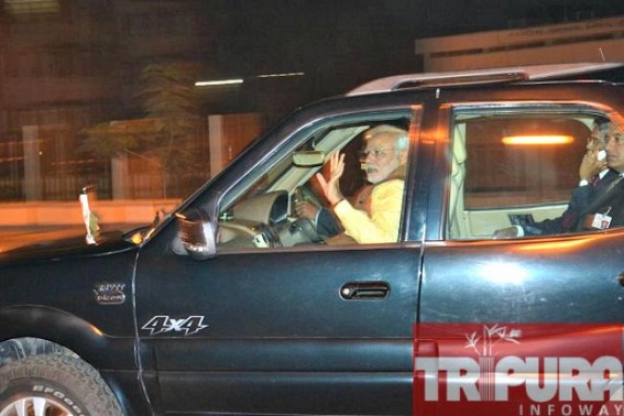 Modi seeks Manikâ€™s note on his success in combating terrorism