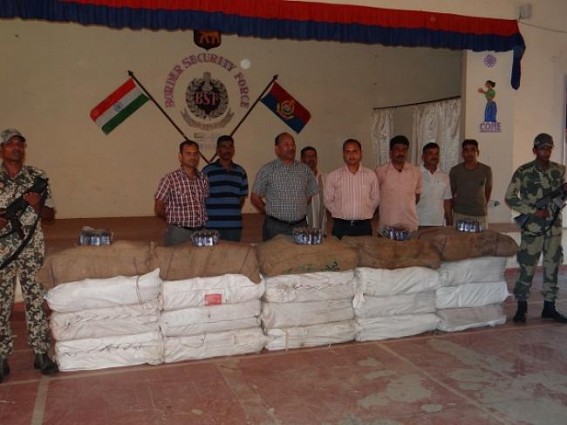 BSF recovers 40,100 bottles of Phensedyl