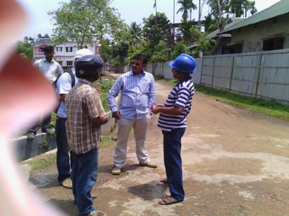 Udaipur :MLA comes to the rescue of people; blames Municipality for its poor functioning