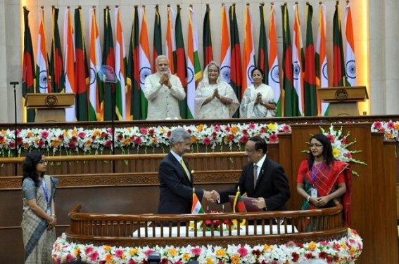 Teesta river shouldn't become discord between India and Bangladesh : Modi
