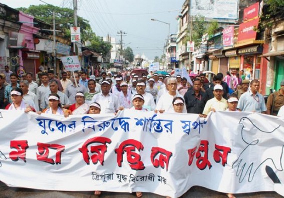 CM ignores Statewide  daily Child Rapes, Murders,Violence; prefers to waste time with CPI-M cadres to observe â€˜Anti-Warâ€™rally against 2nd World War : Manikâ€™s never ending drama continues