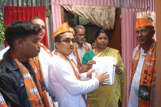 BJP starts door-to-door Maha Sampark Abhiyan