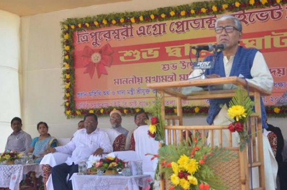 Left front starts serial inauguration spree  in rural Tripura for TTAADC election: Local cadres  burdened with CPIMâ€™s corruptions and scams