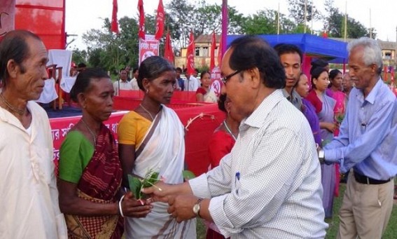 Vote for left front candidates says Aghore Debbarma; 60 INPT members joined CPI-M ahead of TTAADC election