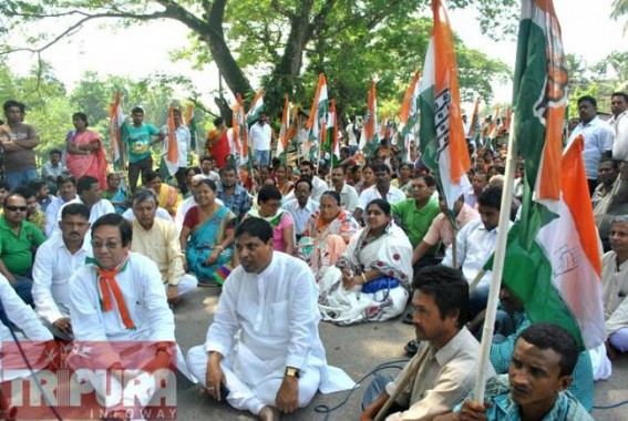 NH-44 pathetic condition: Congress hits NH-44, demands quick renovation : lackluster performance of  Manik's Ministers pushing State to brink