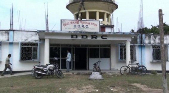  District handicap rehabilitation center hold training camp