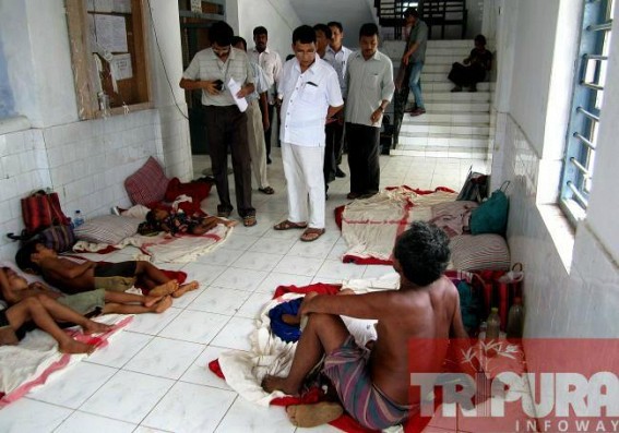 Malaria attack hits maximum percent at Dhalai, says Minister Badal Choudhury