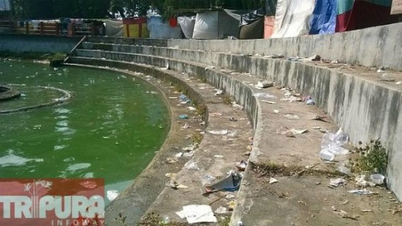 No initiatives taken to purify polluted Kalyan Sagar even after 15 days of Diwali Festival: rare N-Nigrican turtles and fishes death continue; DM Gomati kept busy in TV interviews, Administration ignores Matabari Kalyansagar pollution