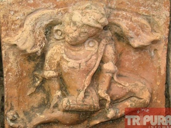 Minister Bhanu Lal Saha seeks intervention of newly discovered monuments at Bishalgarh by ASI