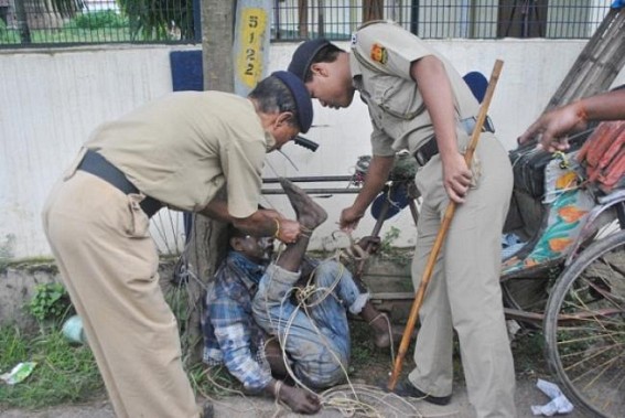 Thief brutally attacked at Agartala
