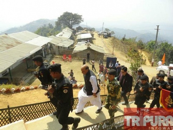 Tripura CM left for Guwahati to attend Rajnathâ€™s meet with North East CMs to review security status   