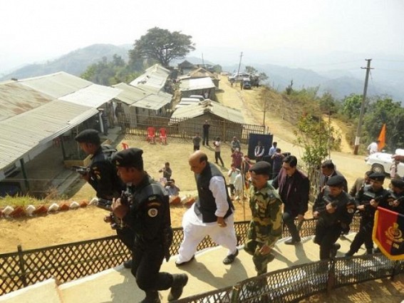 Tripura Govt. mulls to fortify infiltration check along Tripura-Mizoram border, seeks fund to upgrade security apparatus in ICPs