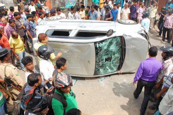 Reckless driving: One 10 year old boy seriously injured undergoing treatment at GBP hospital