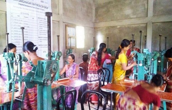 Tripura Bamboo Mission on Capacity Building on Mechanized Incense rolling at North Ganganagar