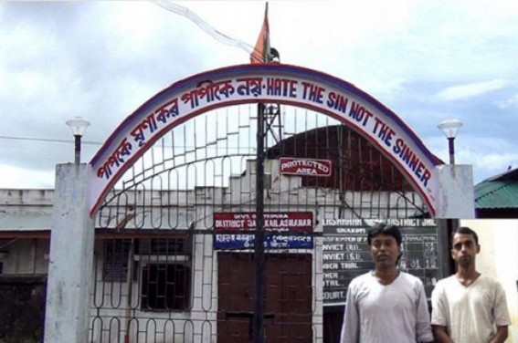 â€œHate the sin, not the sinnerâ€- Jail inmateâ€™s paints at the jail premises