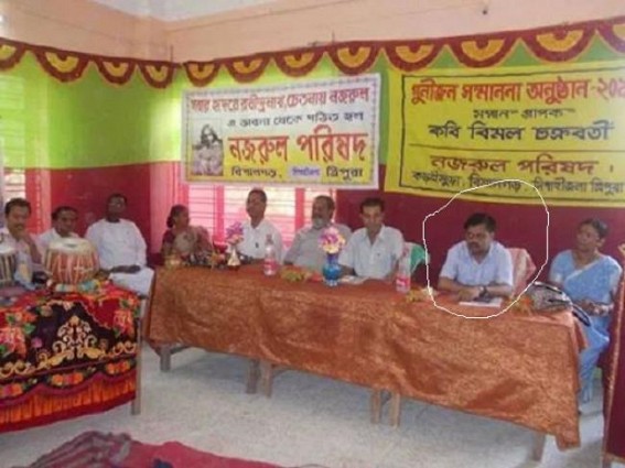 Multi crore Scamster Bimal- behind the mask: Fund requisition under Bishalgarh RD Block found Bimal deep necked in corruption ; BDO Bimal had active support of  DM, SDM in corruption