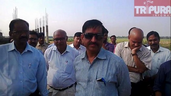 NFR GM urges CM Manik Sarkar to take up the issue of ROB and RUB with the Railway Ministry