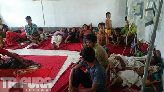 Dengue, JE and Meningococcal-meningitis spreading in the state; Dhalai district on high alert