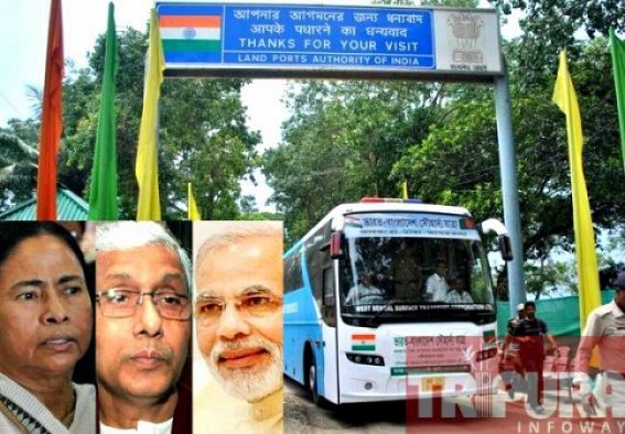 Politics of U turn ? Two political bitter rivals  Manik and Mamata to share same platform on Sept 29; will Manik become now Mamata fan after  buttering Modi ?