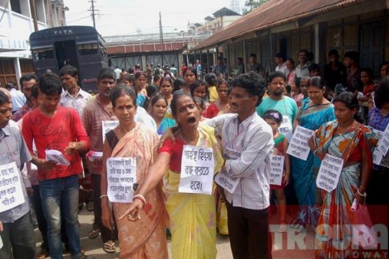 Housewife killed for dowry: Locals demanded severe punishment for the six accused of same family