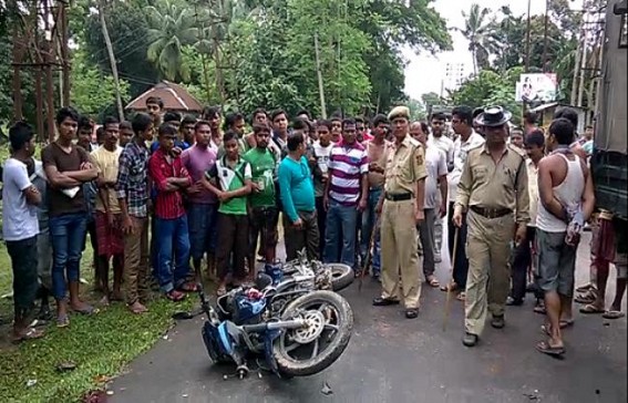  One died in a road mishap at Udaipur