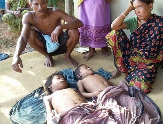 Two Children found dead in a pond