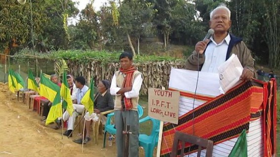 IPFT again calls for implementation of the demand for Twipra land