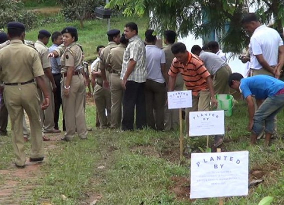   Van Mahotsav observed at Dhajanagar Police head quarter