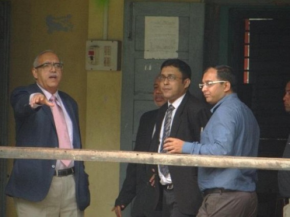 Sabroom court incident:  State BJP  writes to  Union Home Minister 