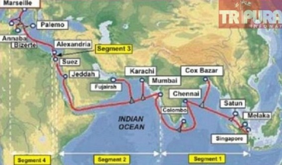 Submarine cable laying work for Internet Bandwidth to get delayed, DGM (CFA) U.C. Bhowmick talks to TIWN
