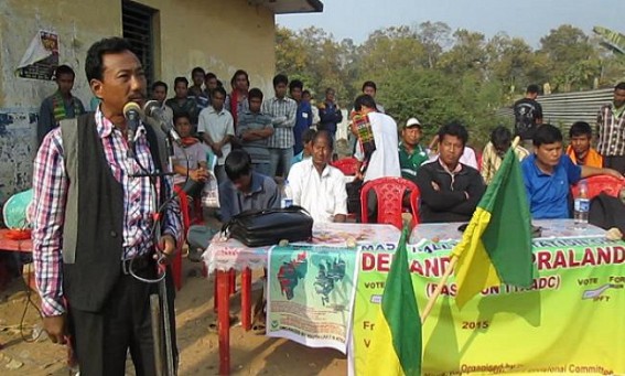  Twipraland issue- IPFT strengthens its agitations; Threatens CPI (M) on corruption