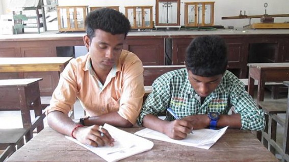 90% Physically handicapped boy of Udaipur sits for Madhyamik Examination