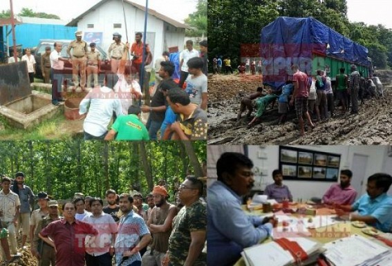 Tripura Govt fails to co-ordinate with Assam Govt, Central Authorities to restore NH-44 : Acute crisis of commodities in state, Food and Civil supplies Director puts all blame on Assam govt, but what Manik Govt did  since 2013 ?