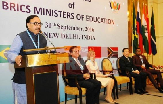MHRD Minister to arrive State