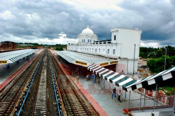 Despite unstable condition of BG tracks, State administration clamours about running BG Express train between Agartala- Delhi on July 31, uncertainty hovers as no notification is circulated by NFR so far, NFR construction official talks to TIWN