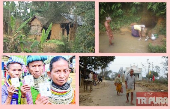 Khowai ADC areas suffer from acute water crisis : CPI-M continues in 'Vote-begging' from tribal people 